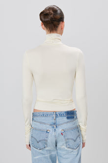 FITTED TURTLENECK TOP - ETERNE