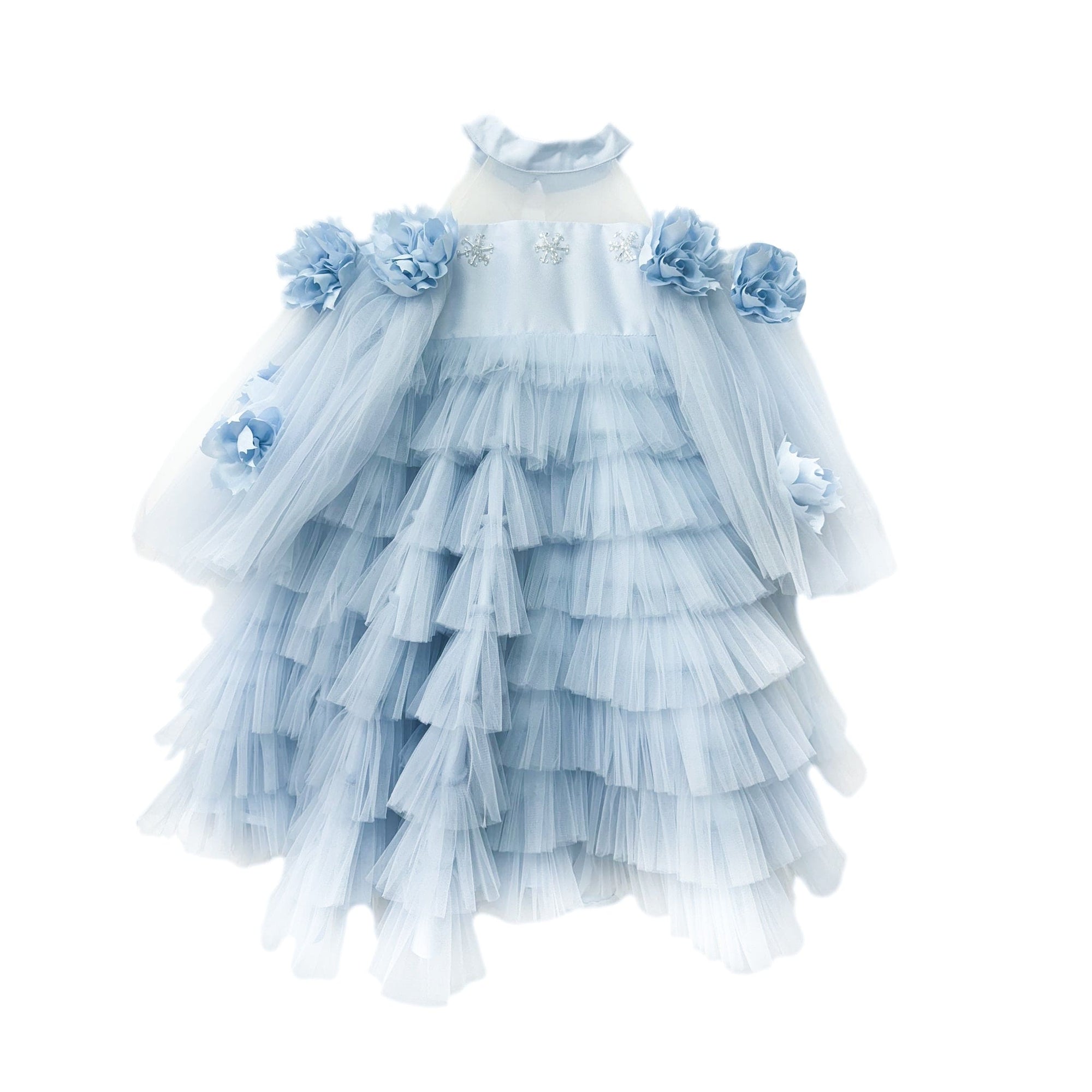 Baby Girls | Alaska Tulle Dress | Baby Blue