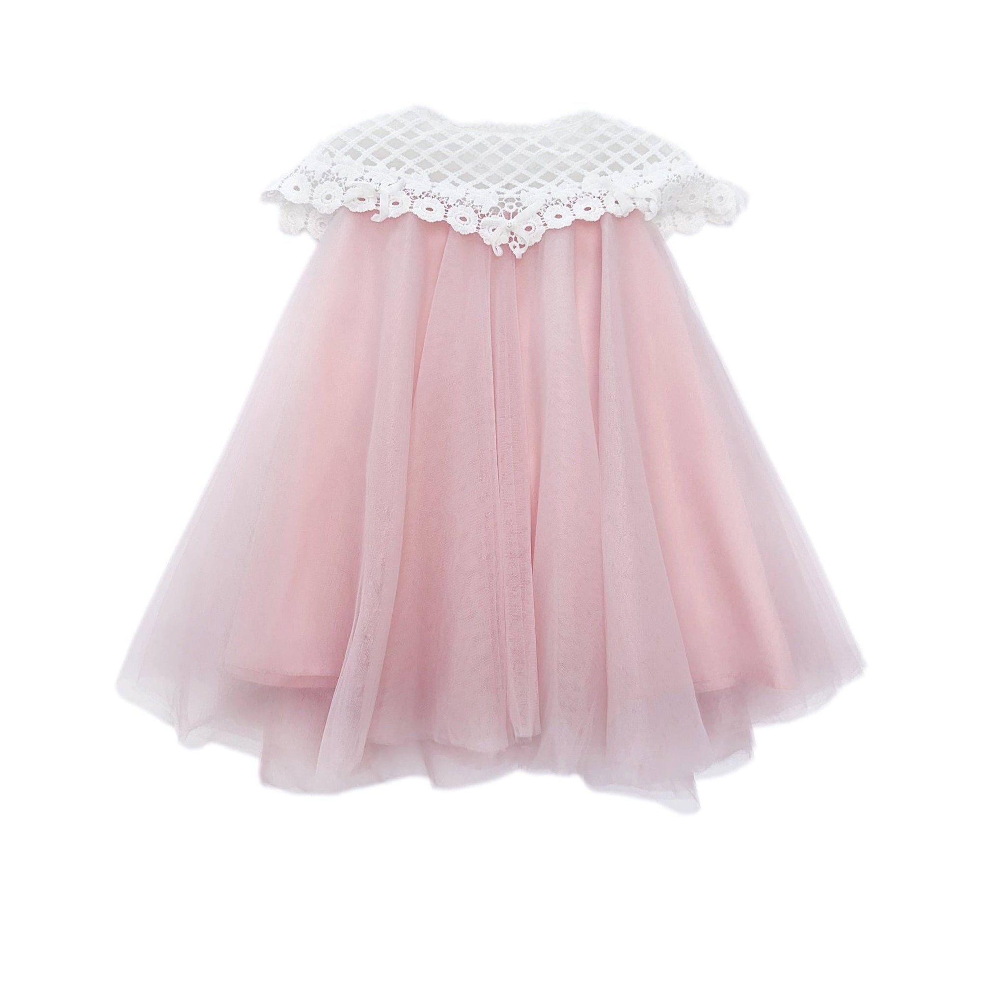 Baby Girls | Rosa Tulle Flower Dress | Pink