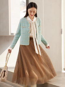 Mesh Fairy Skirt | Brown