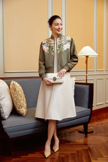 Embroidered Jacket | Green