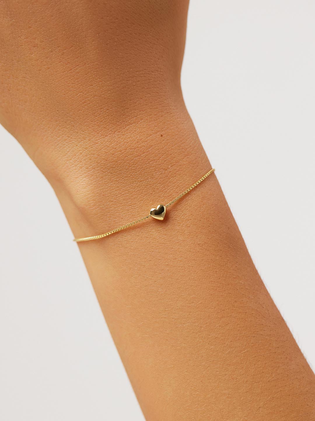 Lana Heart Bracelet WHSL | 14K Gold on Sterling Silver