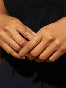 Celine Eternity Ring | Sterling Silver | Cubic Zirconia