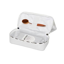 Double Decker Travel Case | White