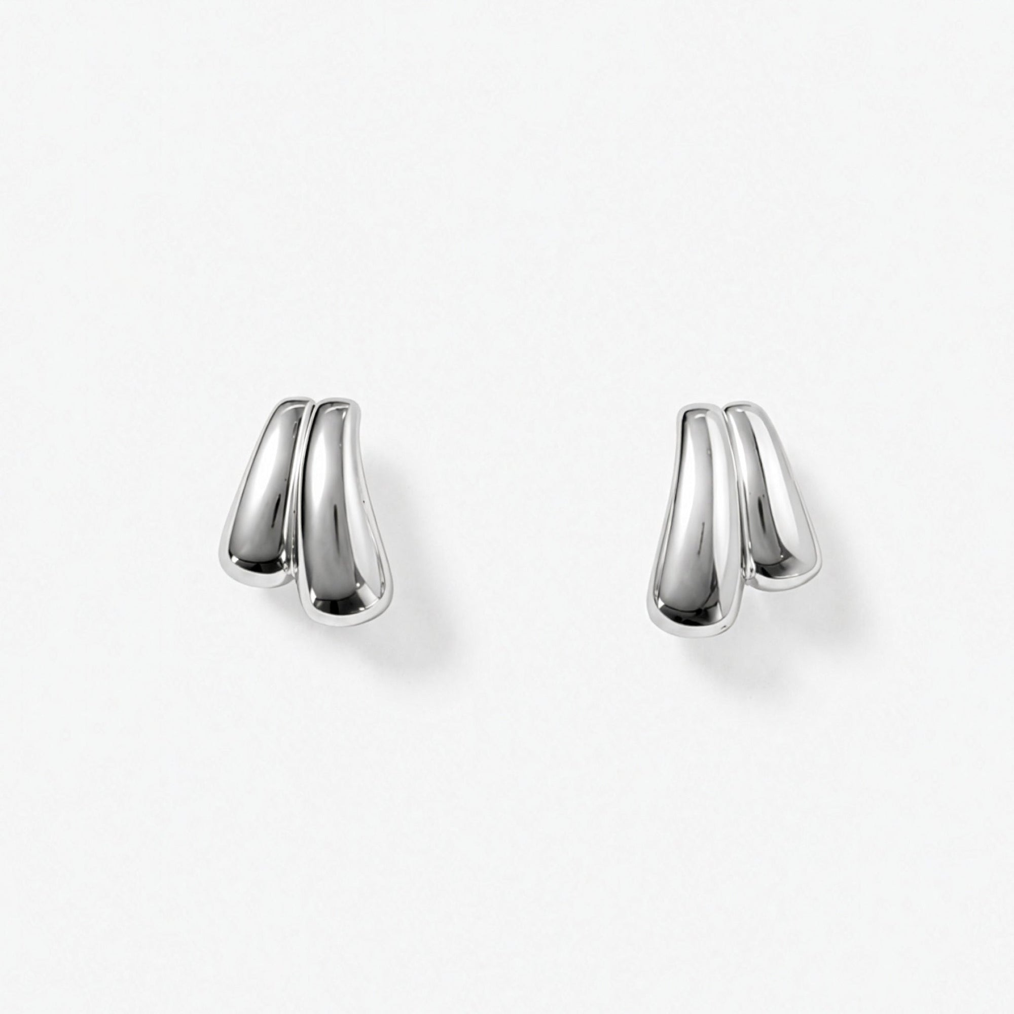 Curl Earrings | Sterling Silver