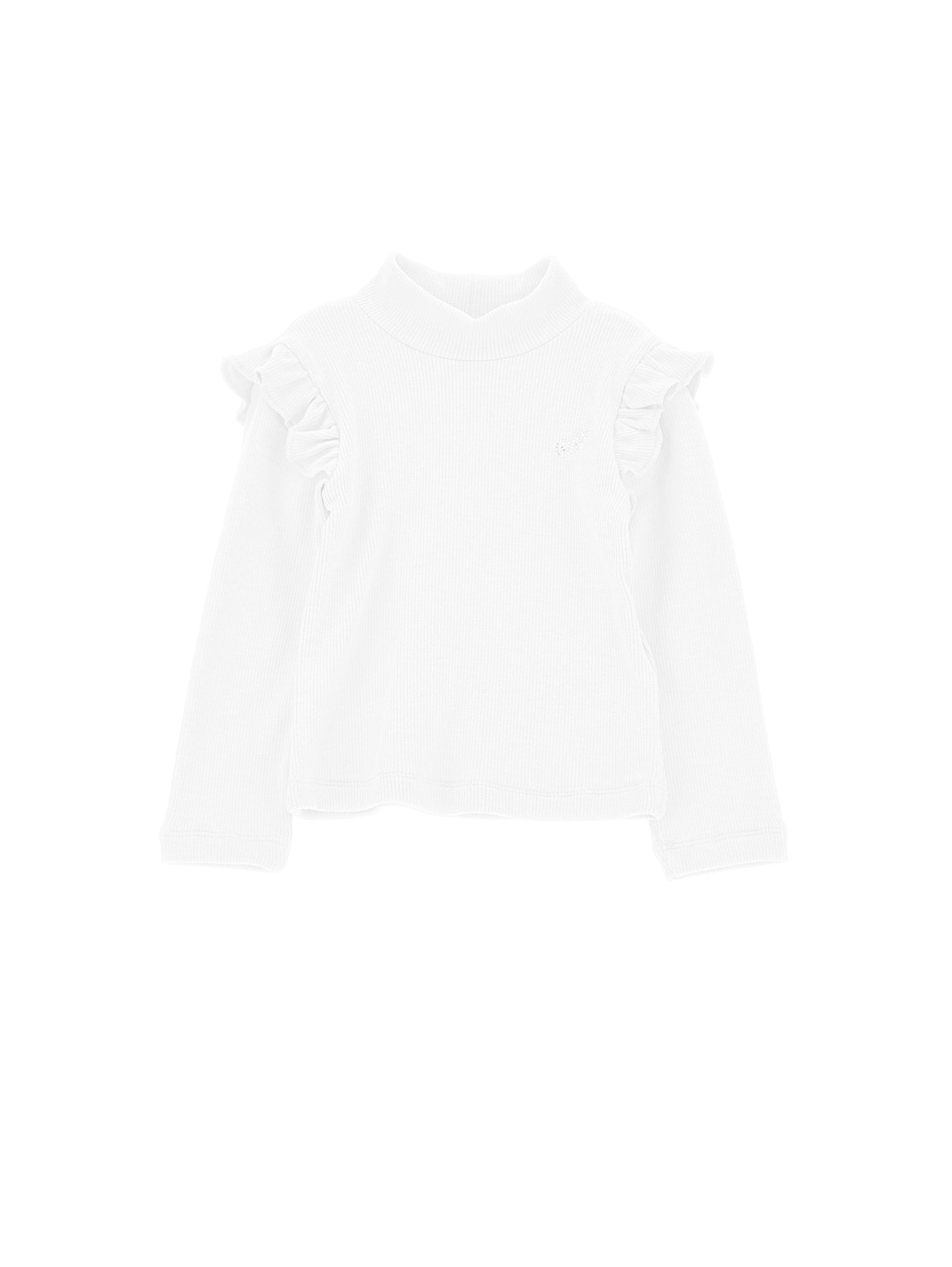 Girls | Viscose Turtleneck | Cream