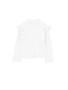 Girls | Viscose Turtleneck | Cream