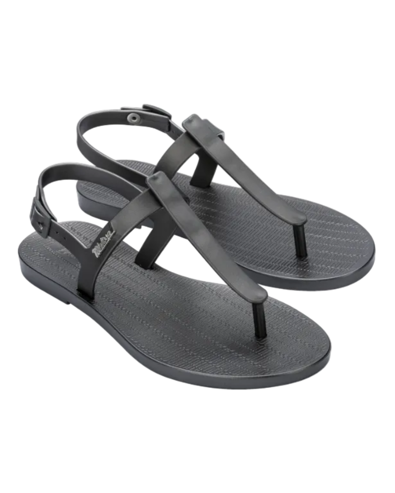 Womens | Sun Ventura Metallic Sandal | Graphite