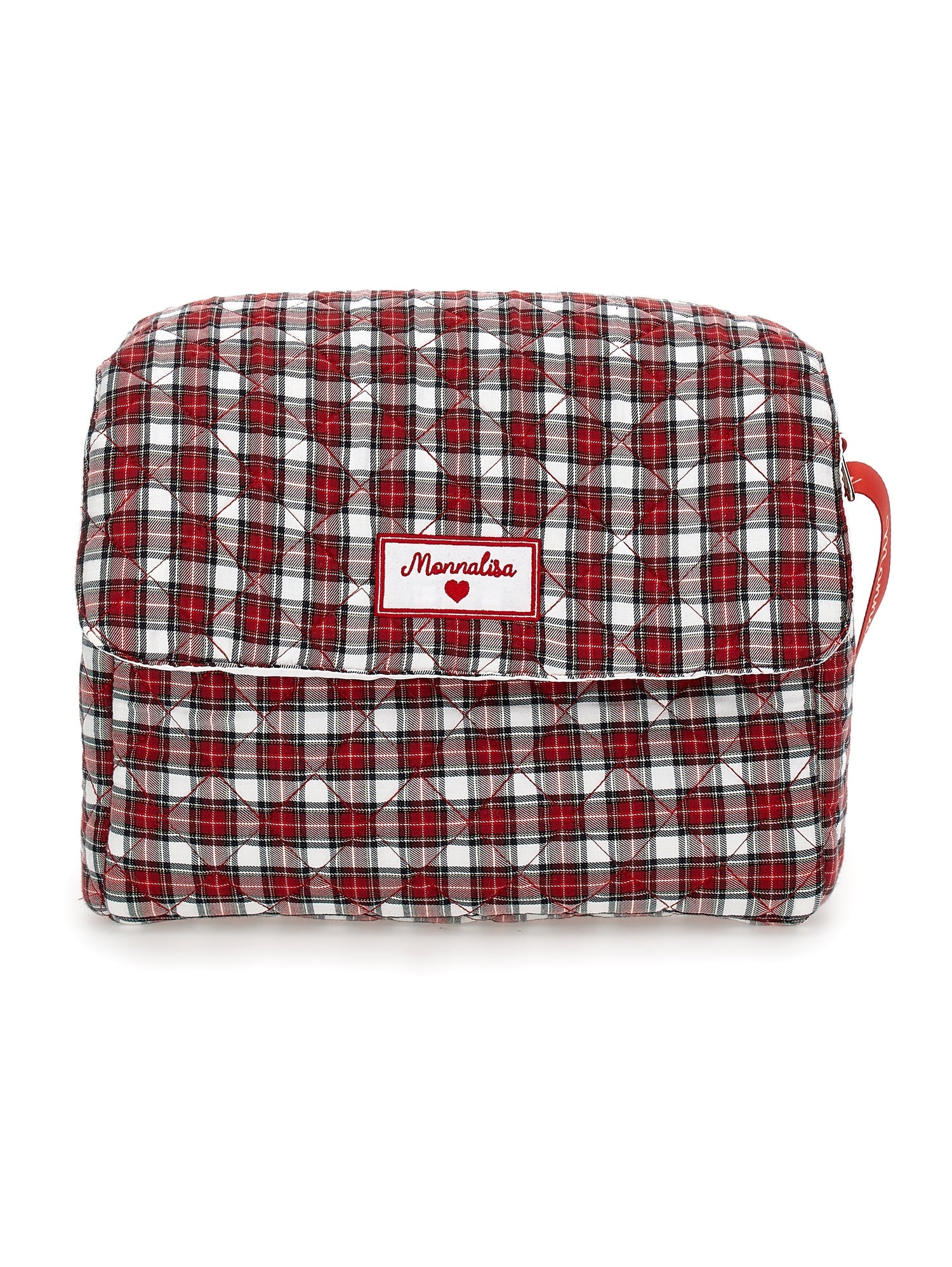 Girls | Tartan Nursery Bag | Red/Cream