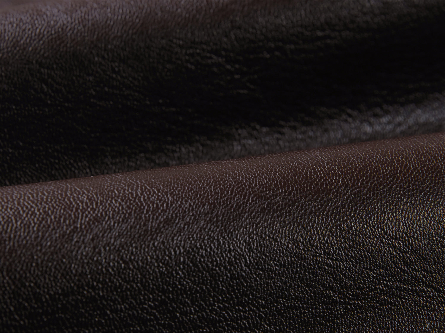 Faux Leather Skirt | Brown