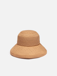 Silk Flower Sun Hat | Beige