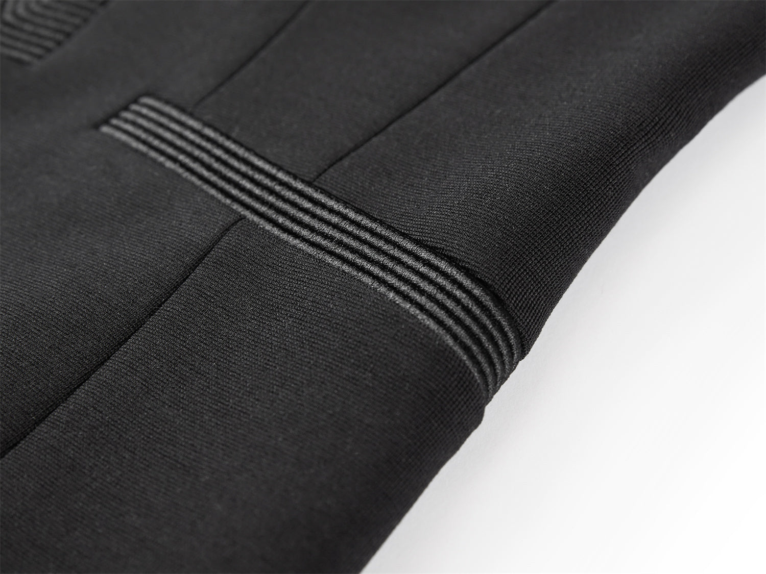 Chinese Stand-Collar Placket Jacket | Black