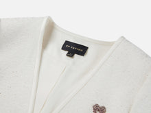 Traditional Style Embroidered Jacket | White