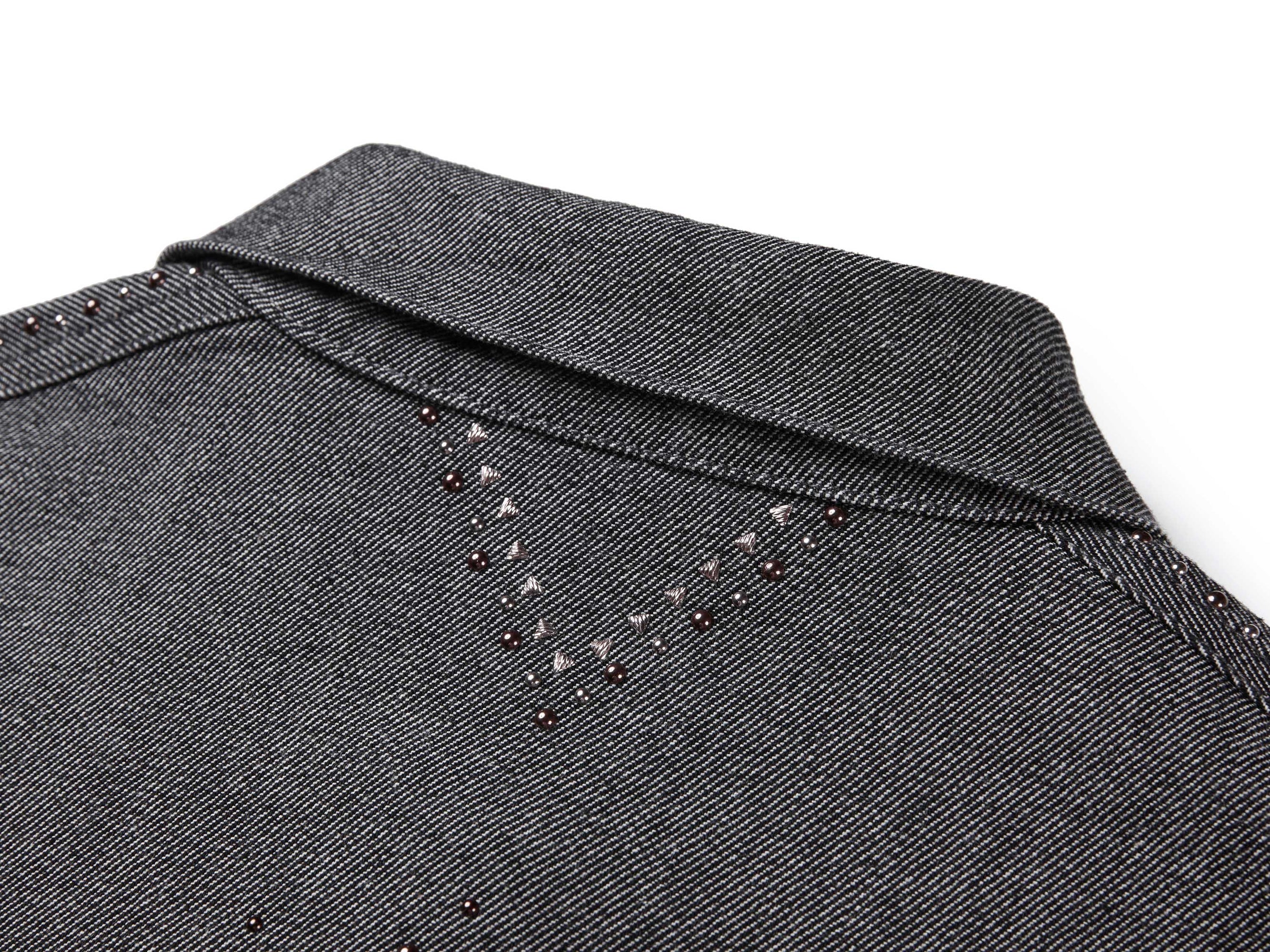 Cropped Jacket | Grey