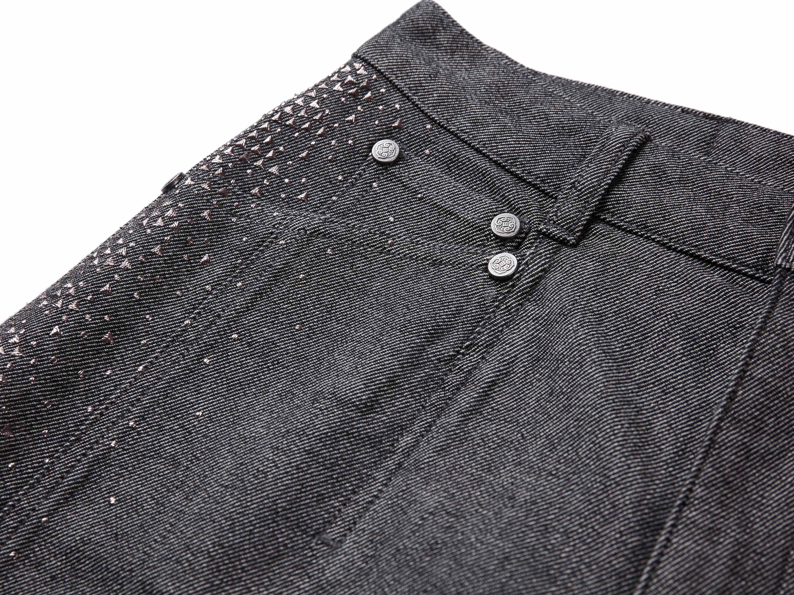 Straight Leg Pants | Grey