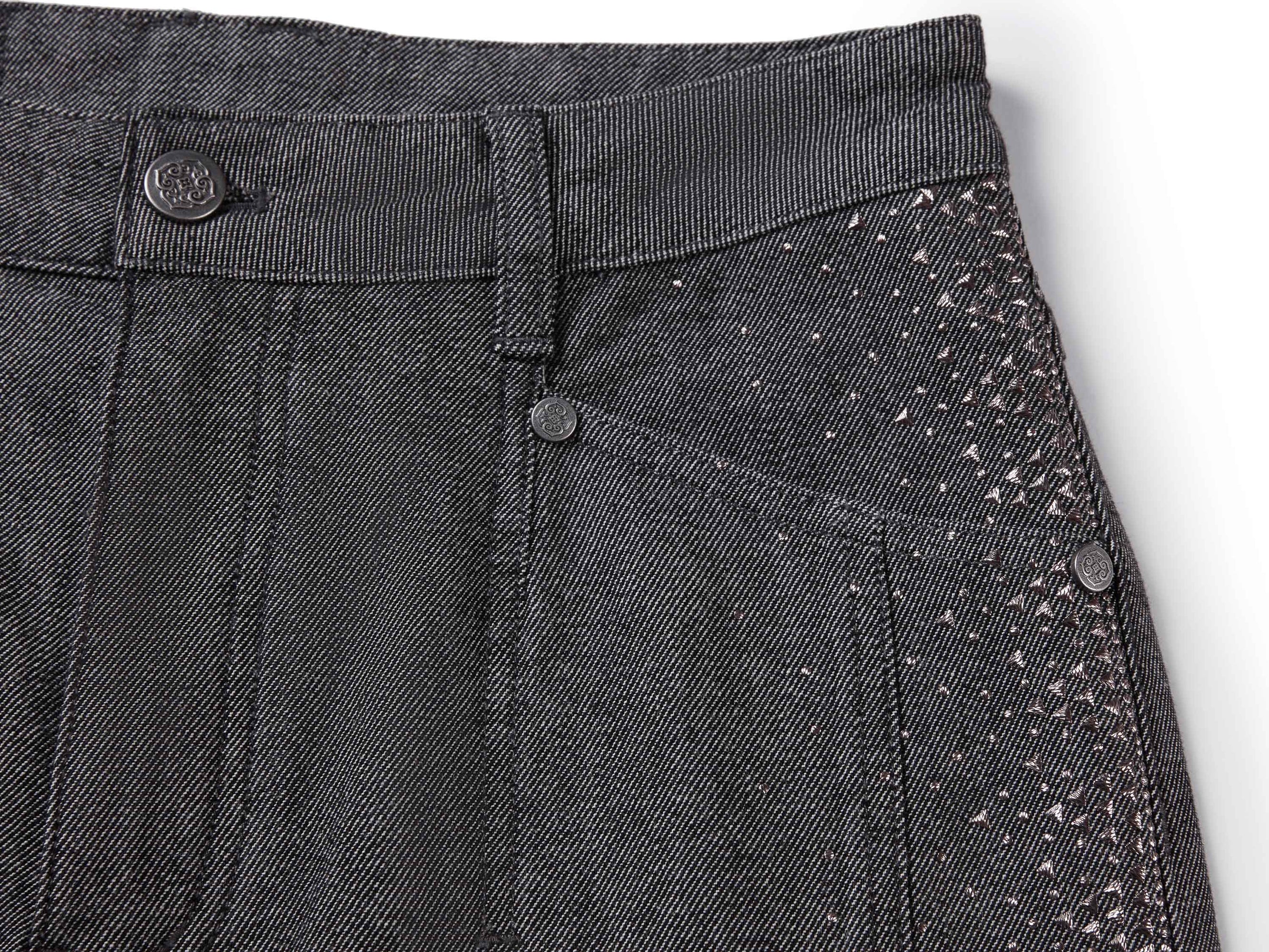 Straight Leg Pants | Grey