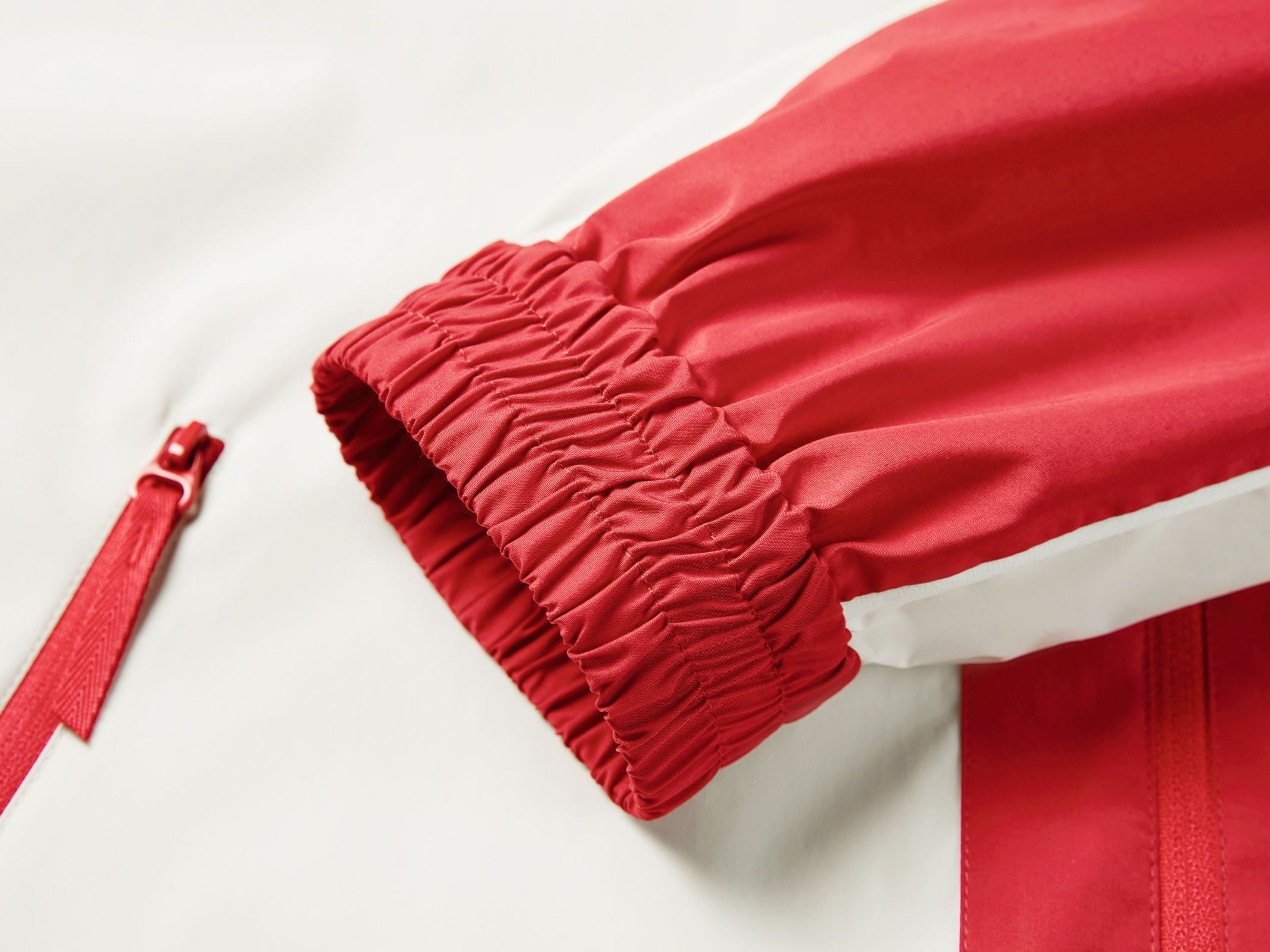 Color Block Sports Jacket | Beige