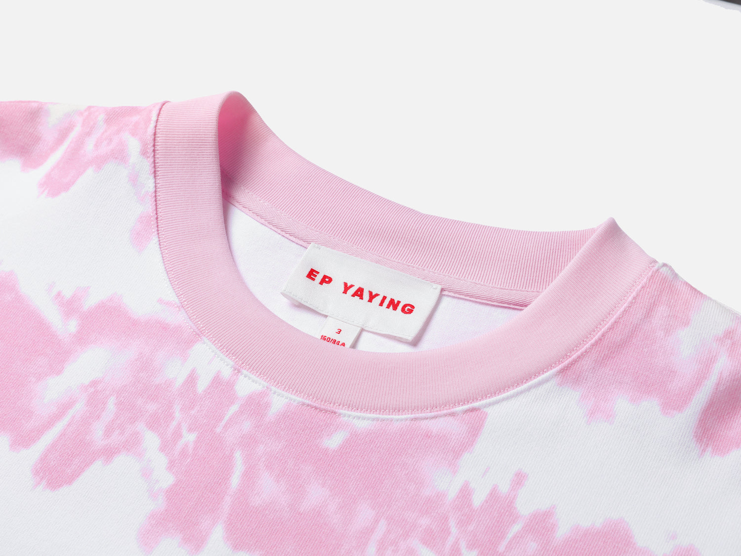 Long-staple Cotton T-shirt | Pink