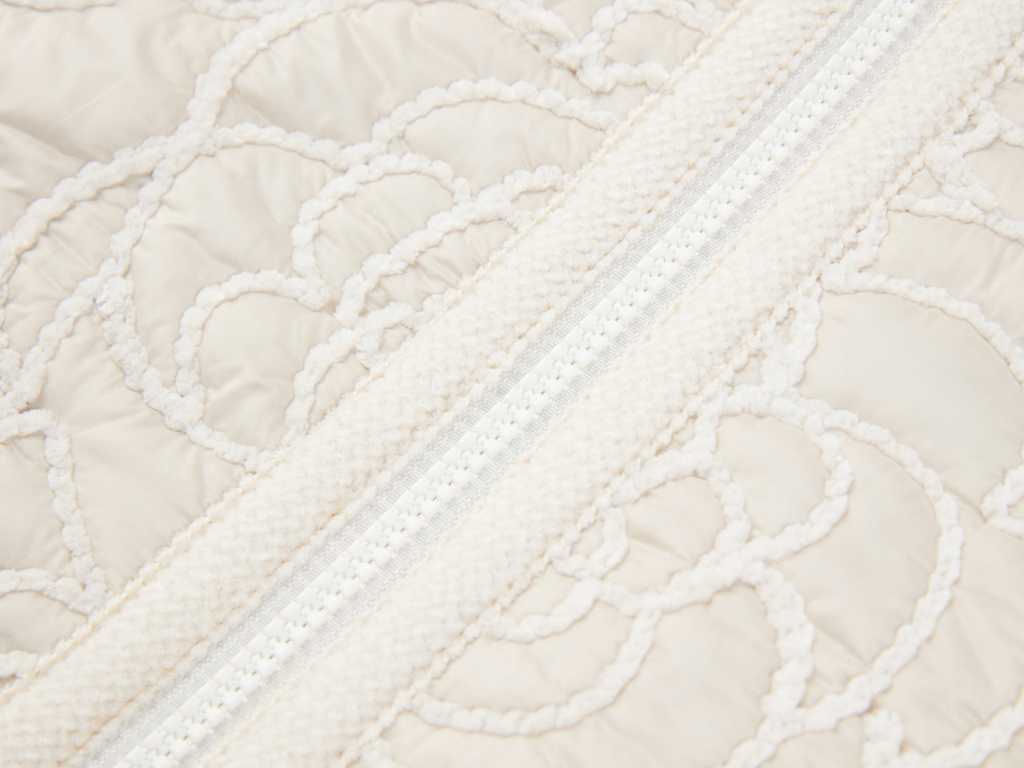 Waist-Defining Cotton Jacket | Beige