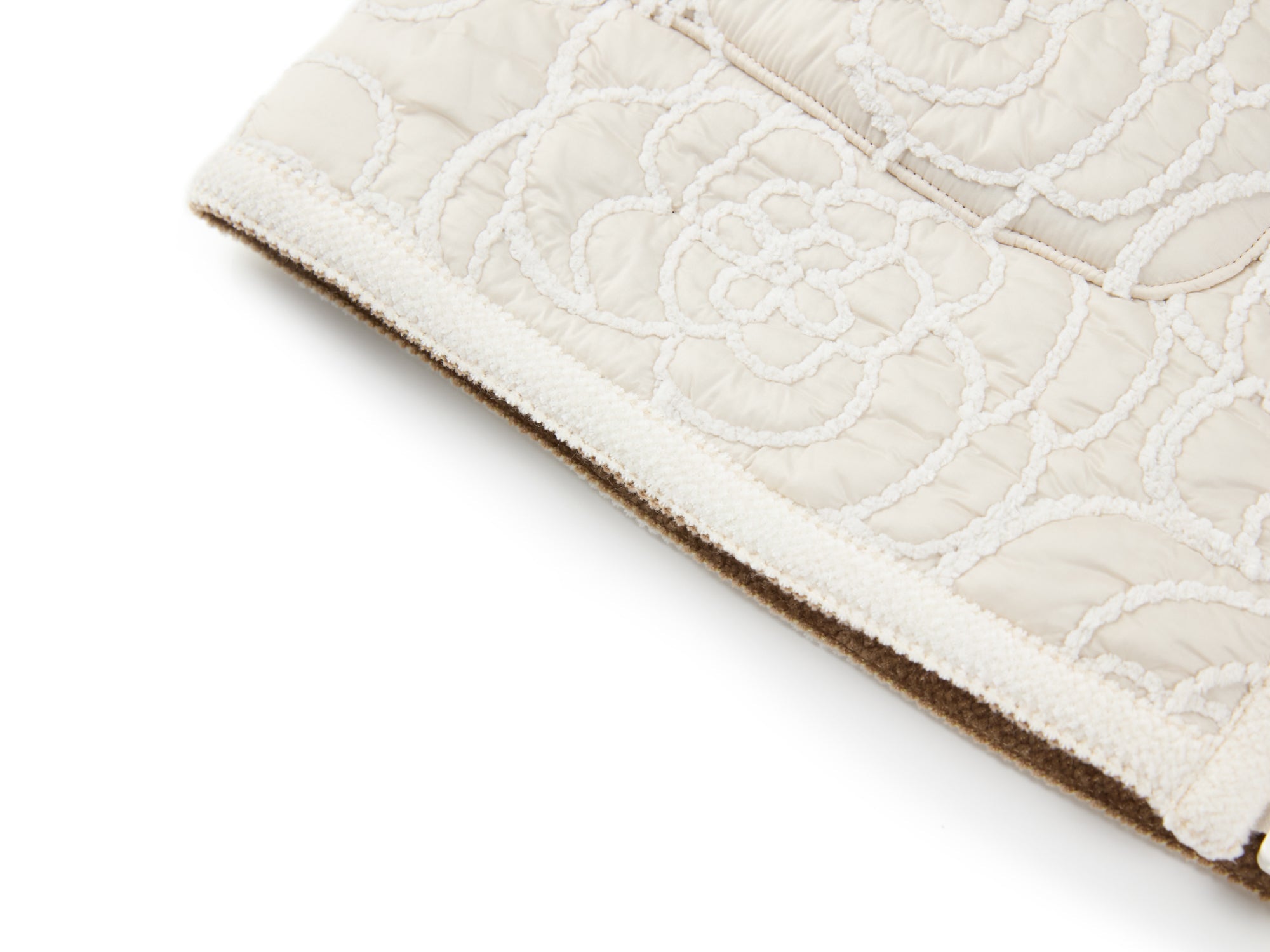 Waist-Defining Cotton Jacket | Beige