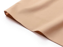 Silk and Wool Skirt | Khaki