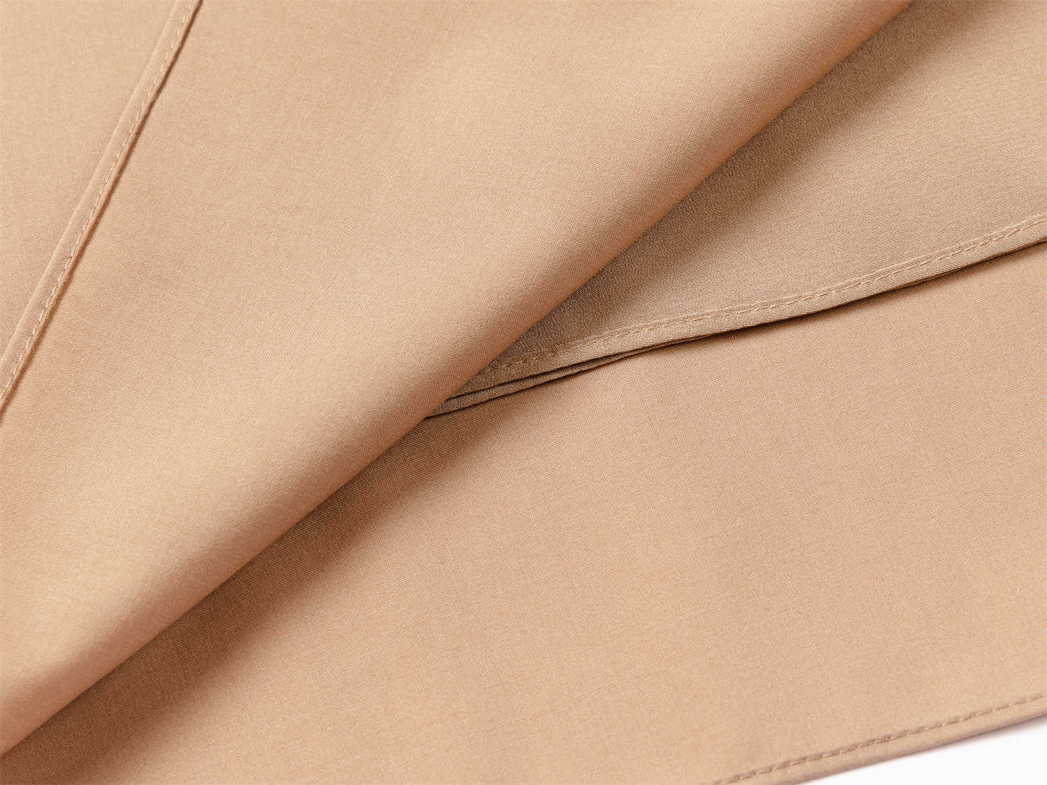 Silk and Wool Skirt | Khaki
