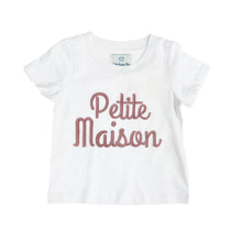 Baby Girls | Petite Maison Logo Pima Cotton T-Shirt | Pink