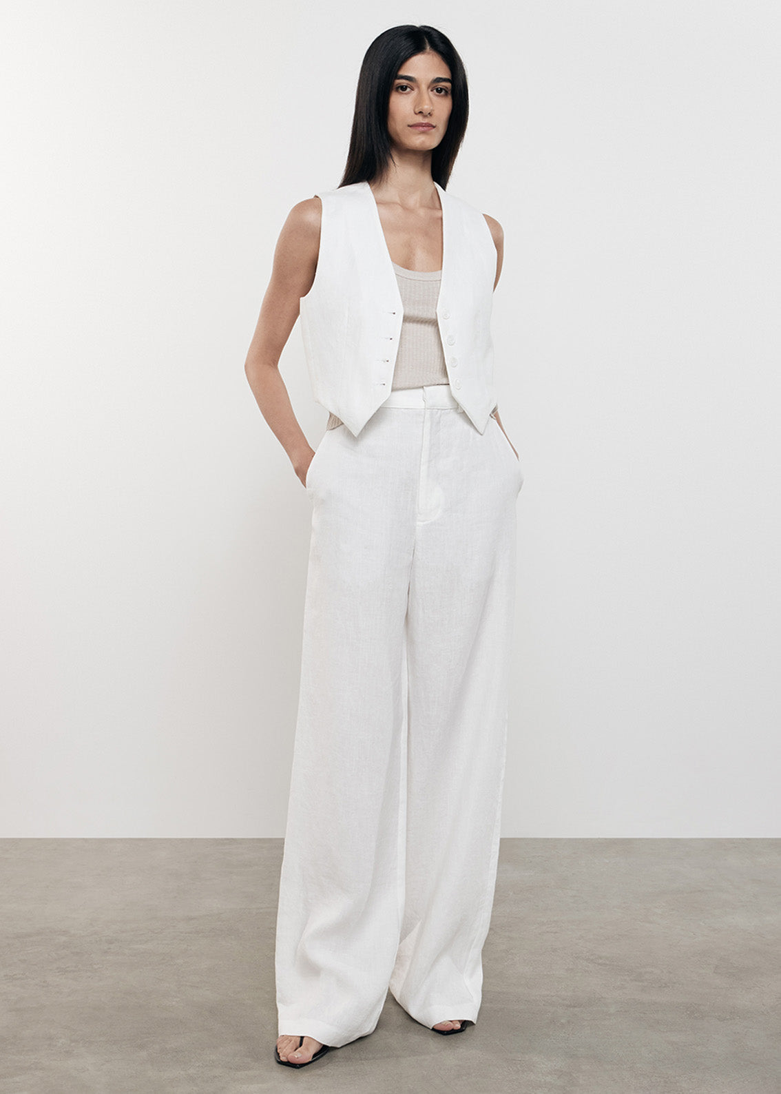 Linen Trouser | Undyed