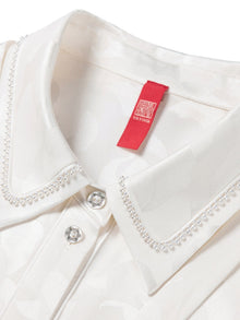 Satin Shirt | White
