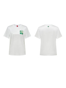 Mulberry Silk T-shirt | White
