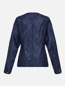 Silk Feather Light Jacket | Black