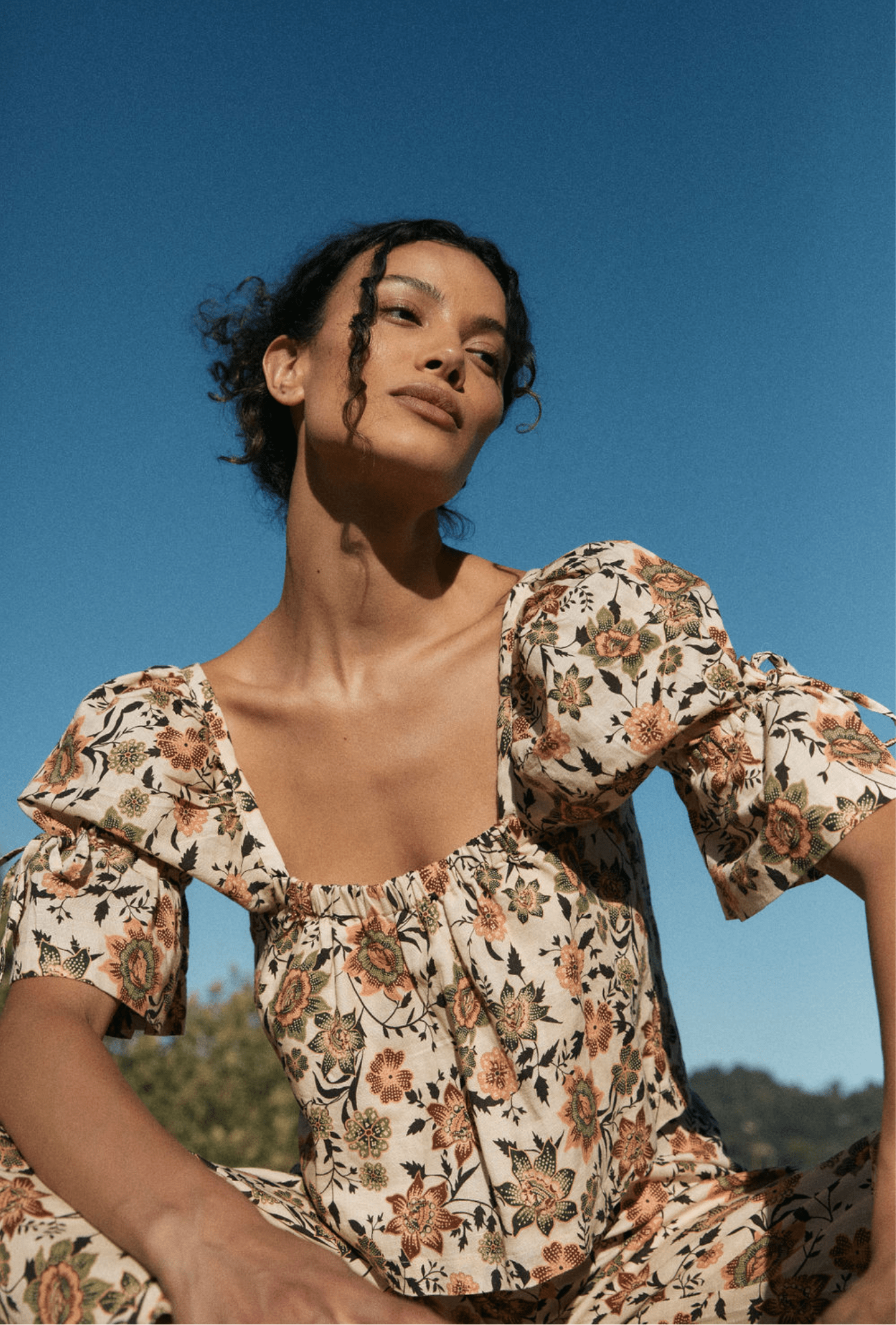 The Topanga Peasant Top | Oona
