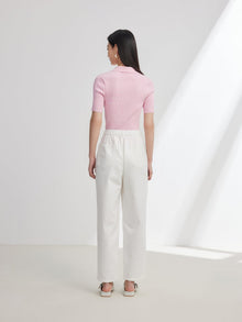 Tencel Cotton Denim Jeans | White
