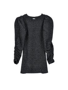 Girls | Lurex Knit Dress | Black