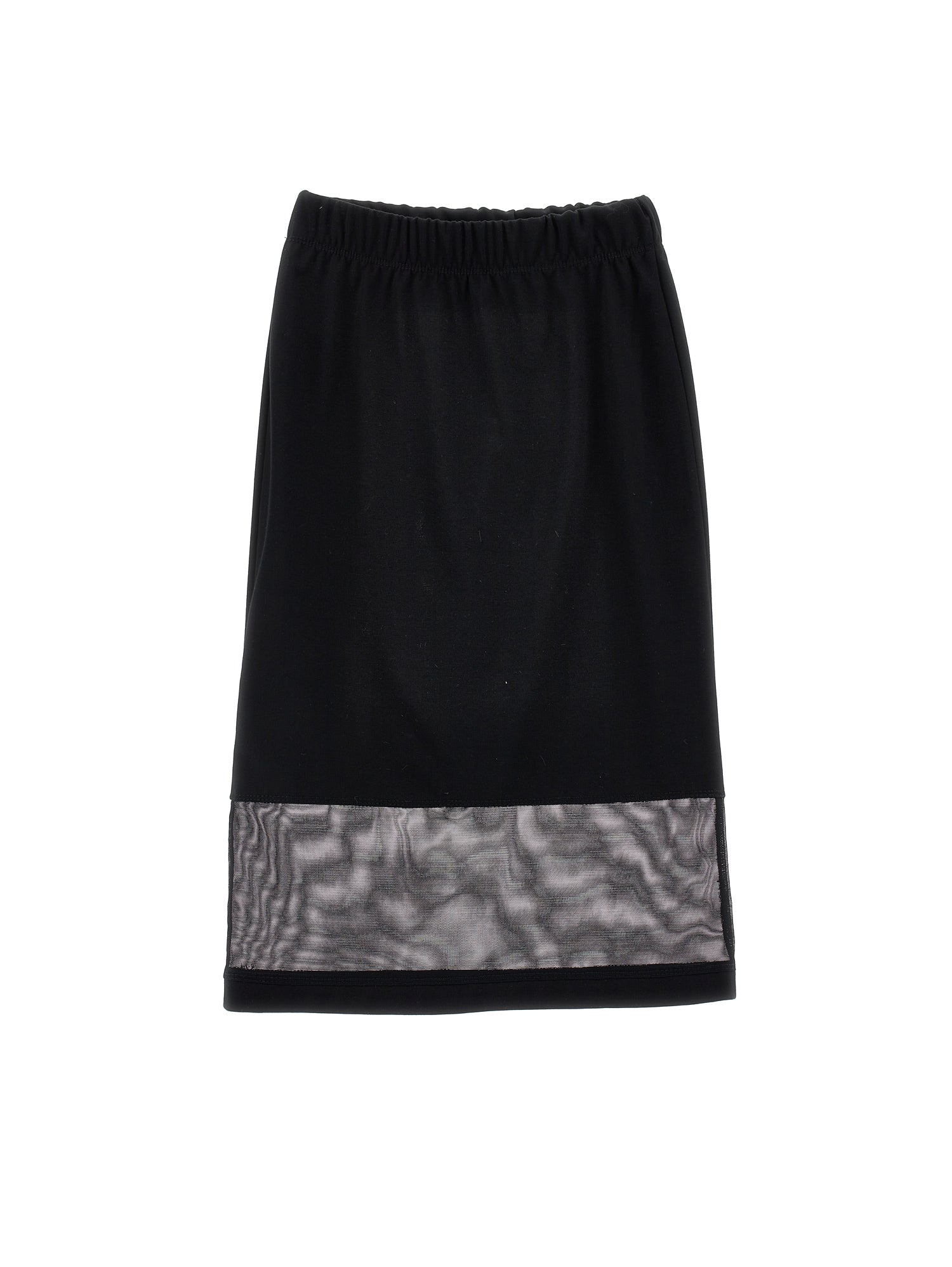 Girls | Viscose Longuette Skirt | Black