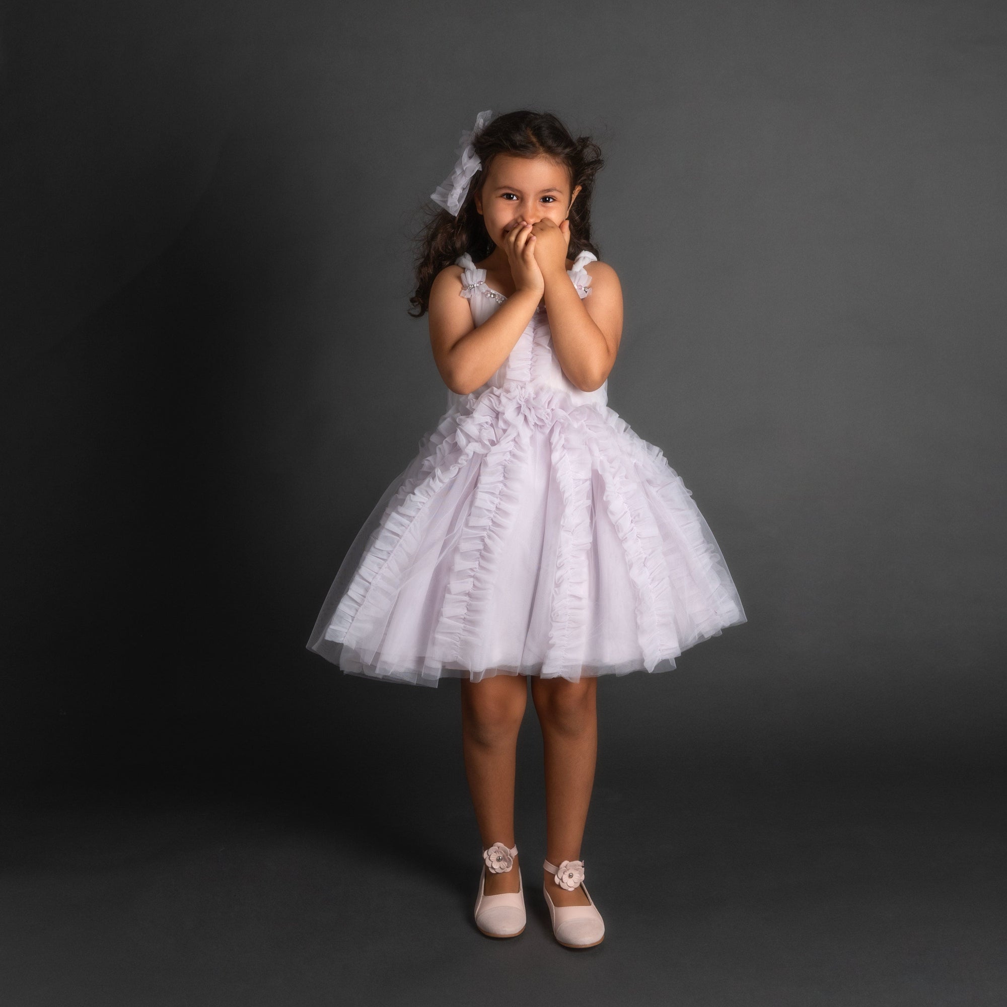 Baby Girls | Ariel Tulle Dress | Lavender