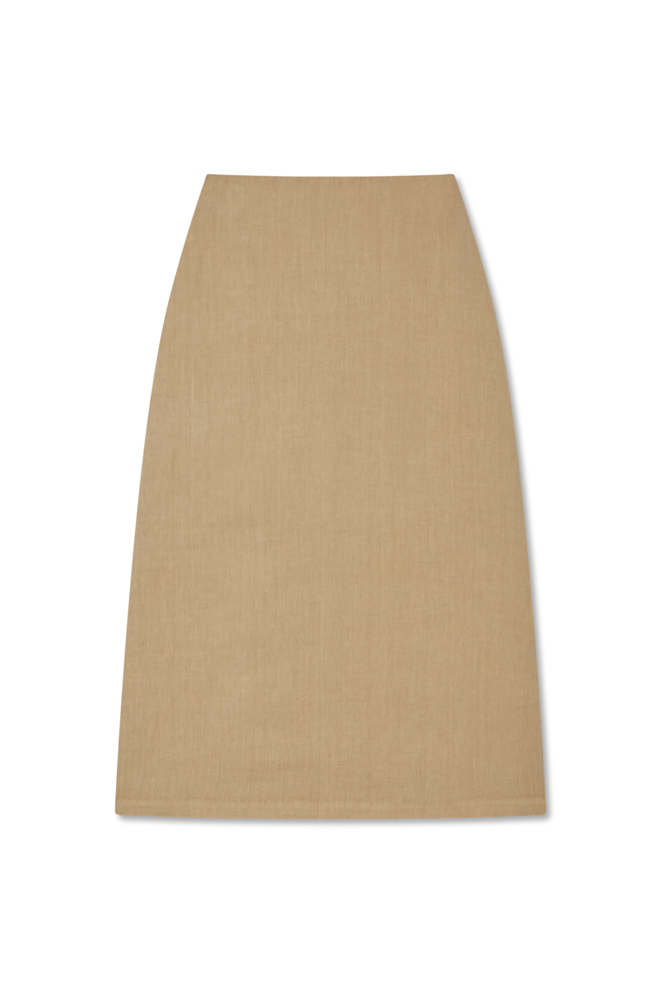 Philippine Maxi Linen Skirt | Toffee