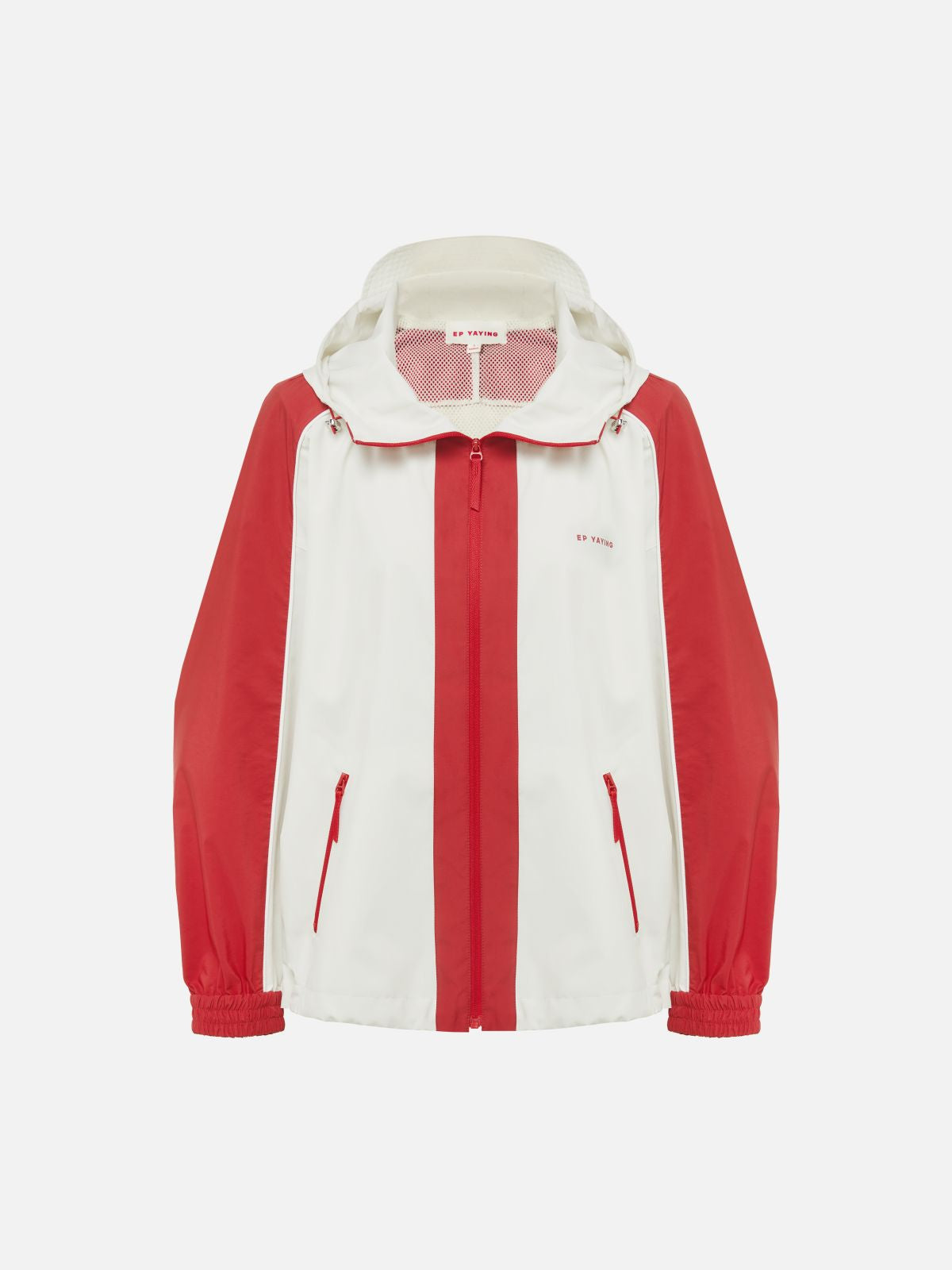 Color Block Sports Jacket | Beige