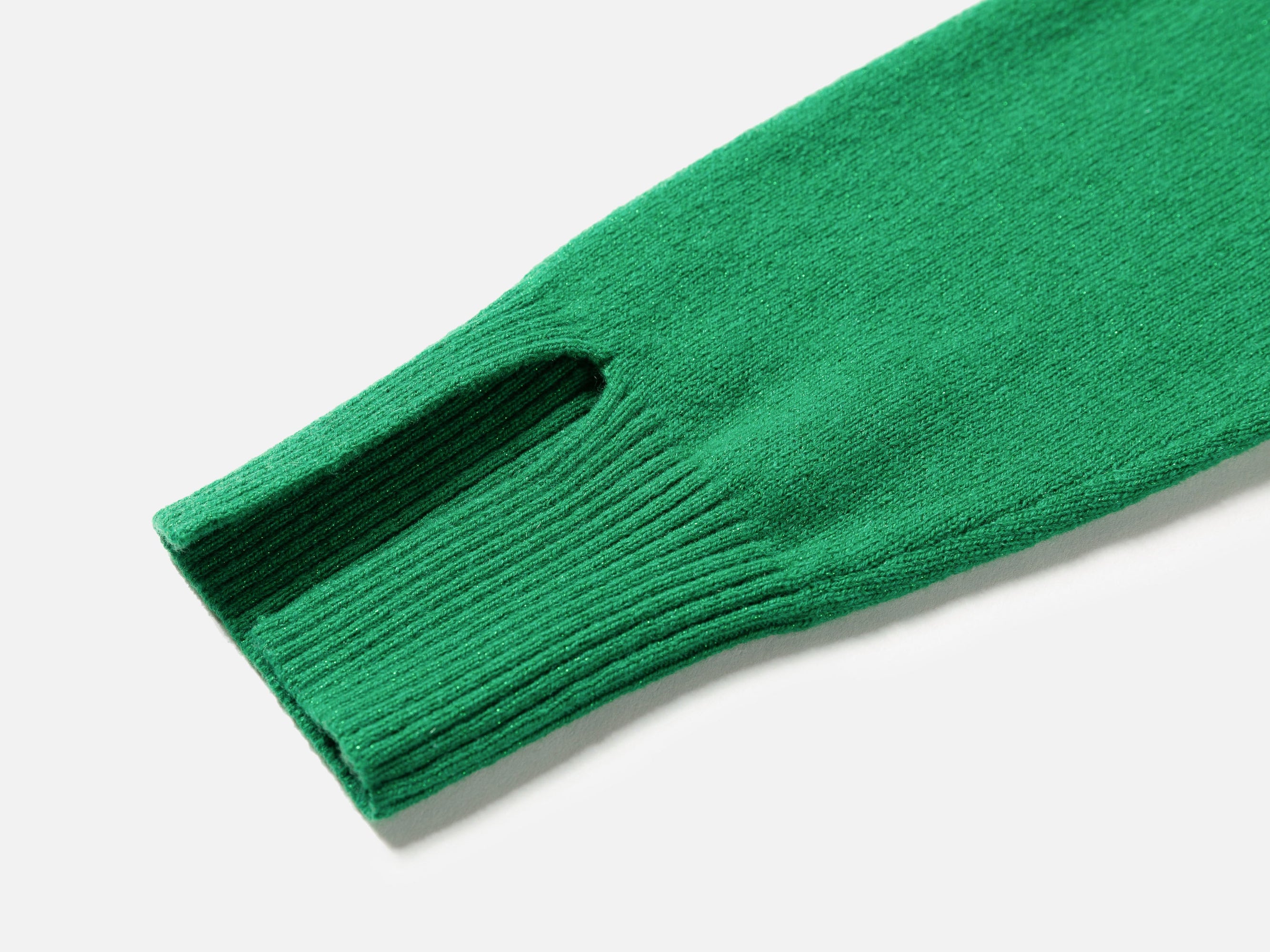 Wool Cardigan | Green