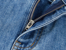 Embroidered Flare Jeans | Blue