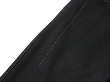 Straight Leg High-Waisted Flared Jean | Black