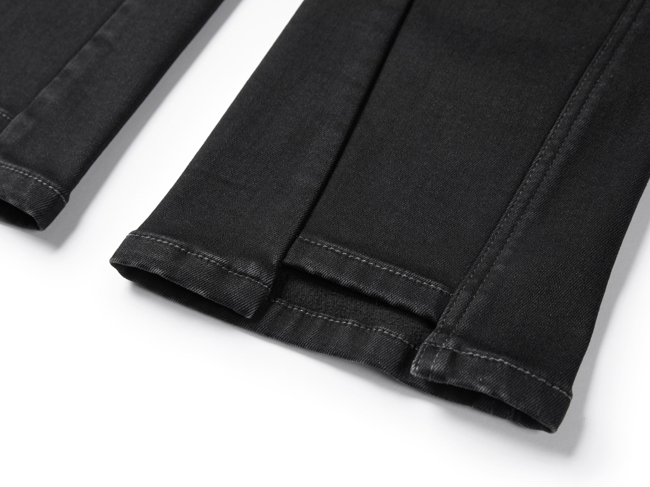 Straight Leg High-Waisted Flared Jean | Black