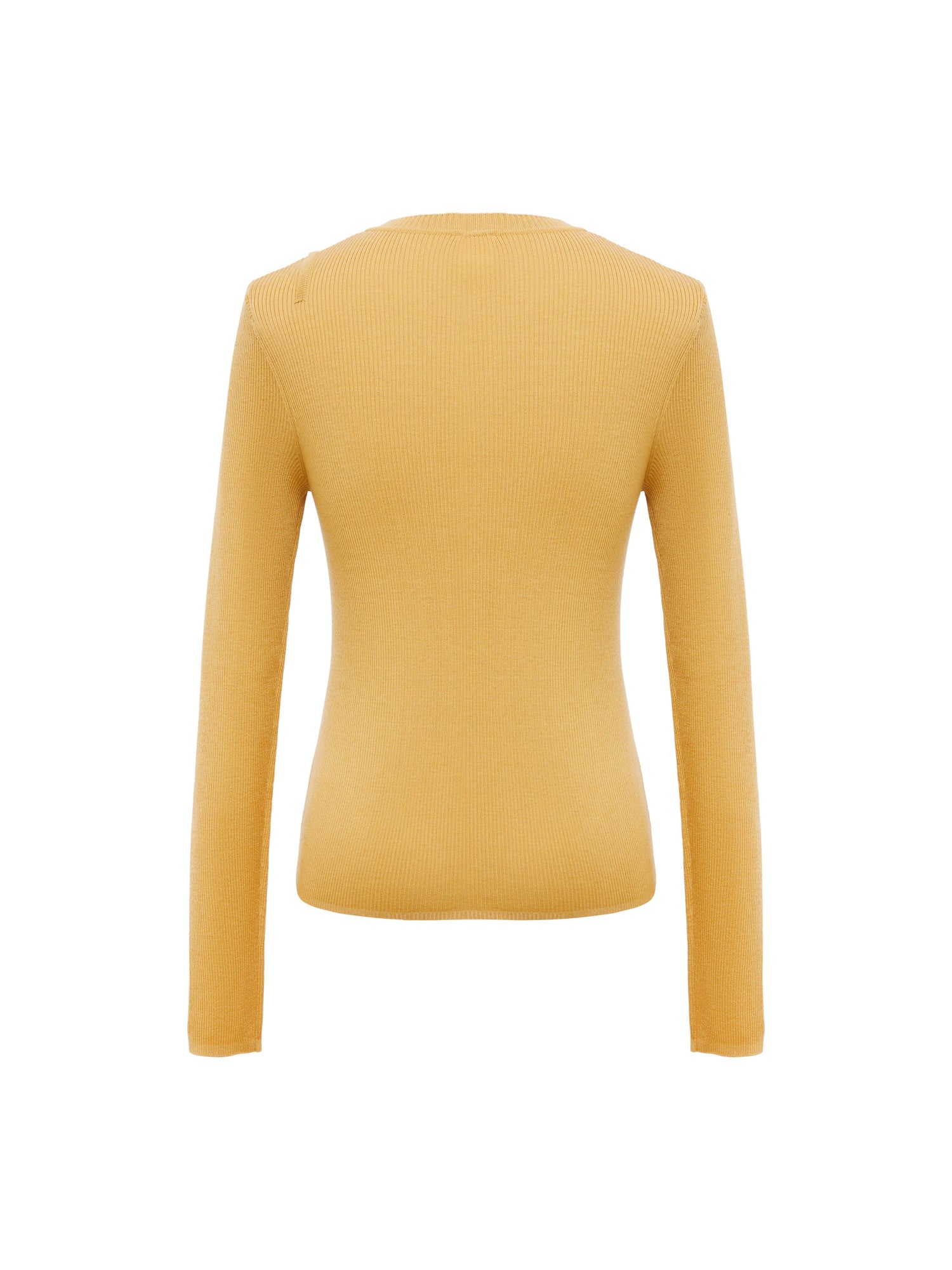 Knitted Top | Yellow