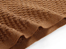 Long Sleeve Turtleneck Knit Top | Brown
