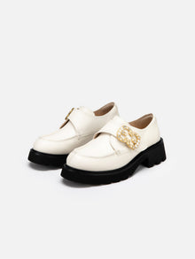 Leather Shoe | White