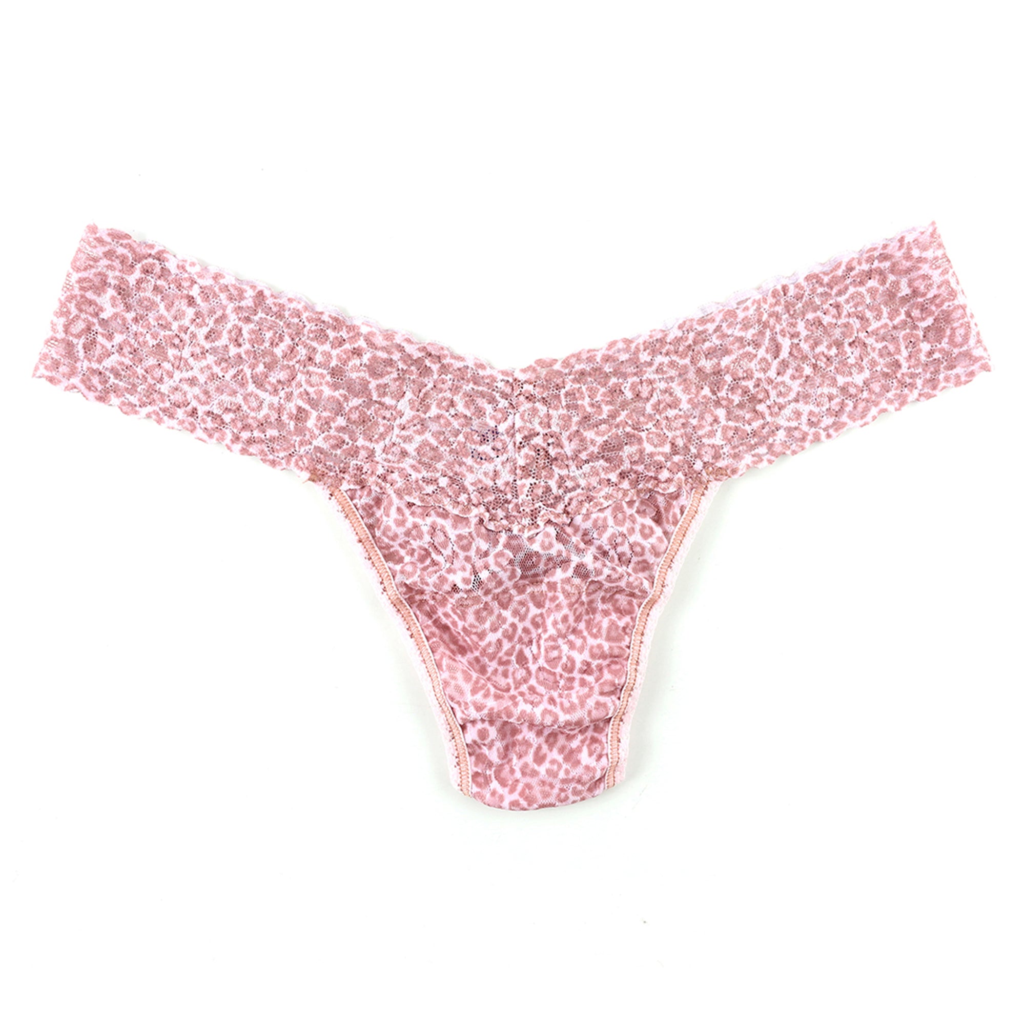 Signature Lace Low Rise Thong | Feline Fine