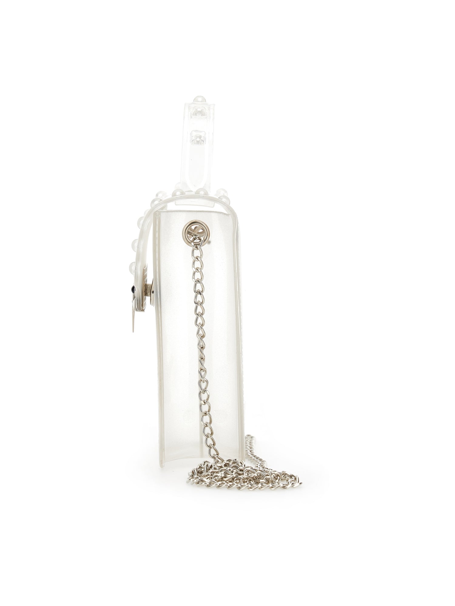 Girls | Mini Pvc Shoulder Bag | Cream