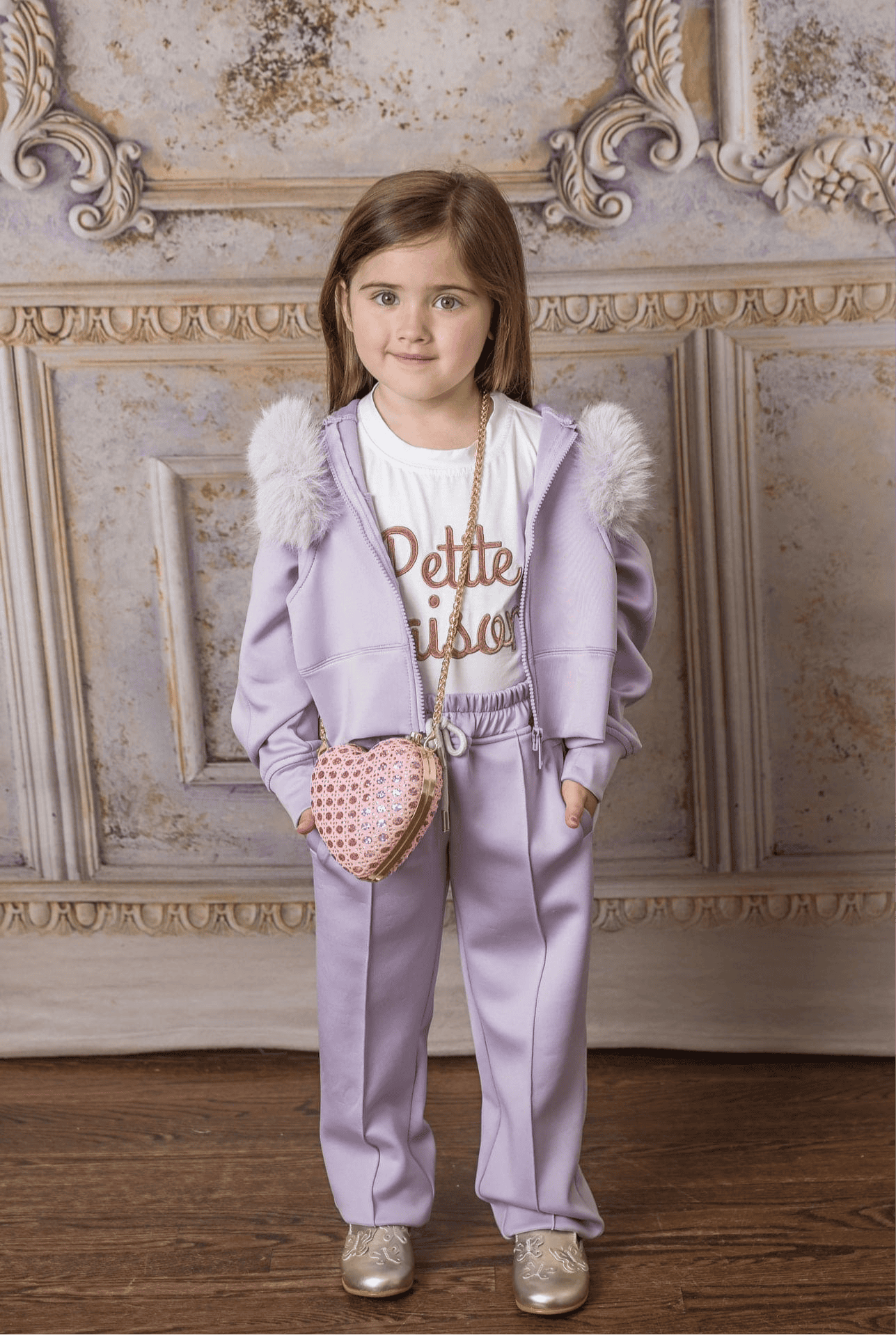 Girl | Girls' Track Suit | Lavender