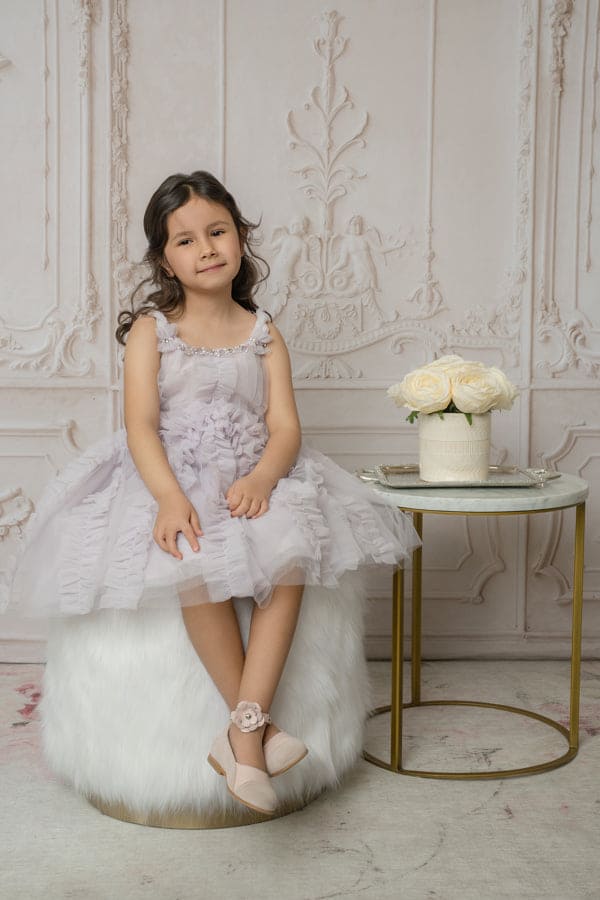 Baby Girls | Ariel Tulle Dress | Lavender