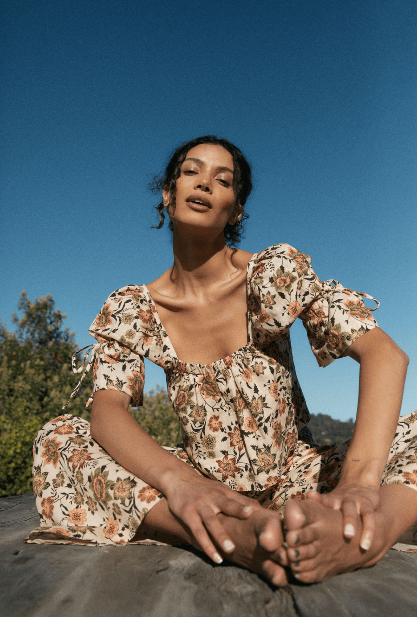 The Topanga Peasant Top | Oona